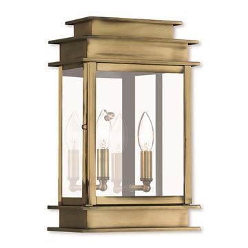 Livex Lighting Princeton 15 1/4 Inch Outdoor Wall Lanternimage