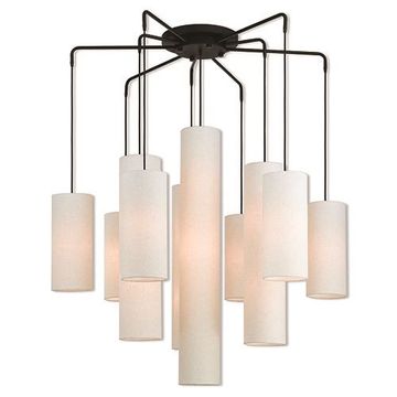 Livex Lighting Strathmore Bronze Foyer Chandelierimage