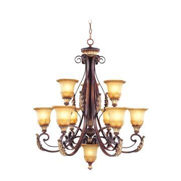 Livex Lighting Villa Verona 33 1/4 Inch Chandelierimage