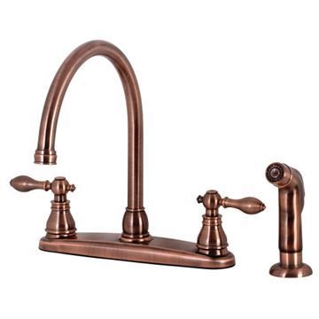 Restorers American Classic KB72XACLSP-P Centerset Kitchen Faucetimage