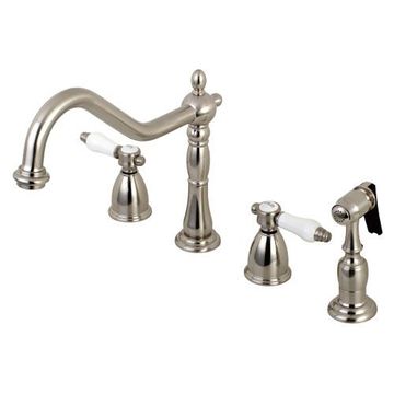 Restorers Bel-Air KB179XBPLBS-P Widespread Kitchen Faucetimage