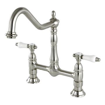 Restorers Bel-Air KS117XBPL-P Bridge Kitchen Faucetimage