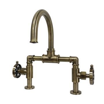 Restorers Belknap KS217XRX-P Bridge Bathroom Faucetimage