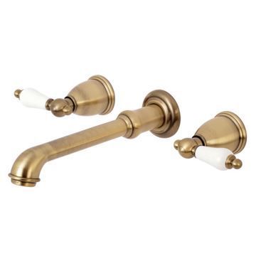 Restorers English Country KS712XPL-P Wall Mount Bathroom Faucetimage