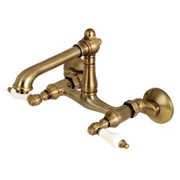 Restorers English Country KS722XPL-P Wall Mount Kitchen Faucetimage