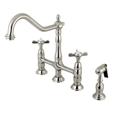 Restorers Essex KS127XBEXBS-P Bridge Kitchen Faucetimage