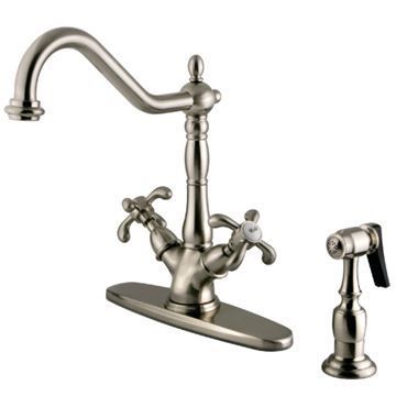 Restorers French Country KS123XTXBS-P Two Handle Single Kitchen Faucetimage