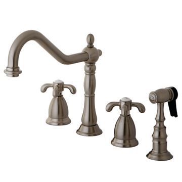 Restorers French Country KS179XTXBS-P Widespread Kitchen Faucetimage
