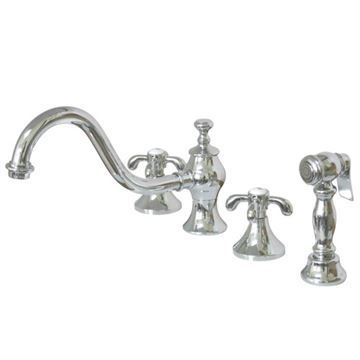 Restorers French Country KS776XTXBS-P Widespread Kitchen Faucetimage