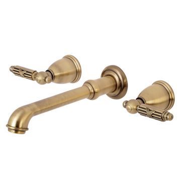 Restorers Georgian KS712XGL-P Wall Mount Bathroom Faucetimage
