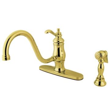 Restorers Gourmetier KS157XTLBS-P One Handle Kitchen Faucetimage
