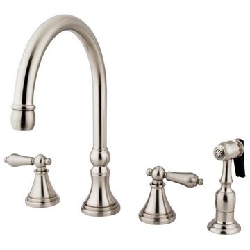 Restorers Governor KS279XALBS-P Widespread Kitchen Faucetimage