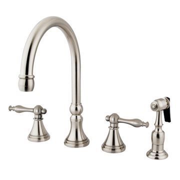Restorers Governor KS279XNLBS-P Widespread Kitchen Faucetimage