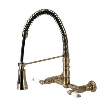 Restorers Heritage GS124XPL-P Pull Down Kitchen Faucetimage