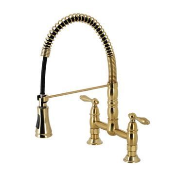 Restorers Heritage GS127XAL-P Pull Down Kitchen Faucetimage