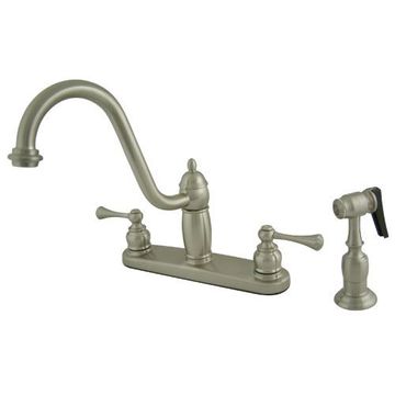 Restorers Heritage KB111XBLBS-P Centerset Kitchen Faucetimage