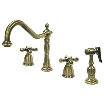 Restorers Heritage KB179XAXBS-P Widespread Kitchen Faucetimage
