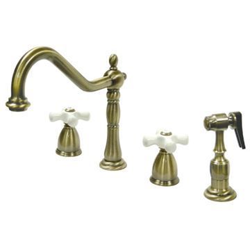 Restorers Heritage KB179XPXBS-P Widespread Kitchen Faucetimage