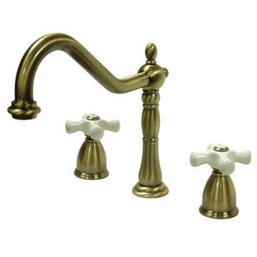 Restorers Heritage KB179XPXLS-P Widespread Kitchen Faucetimage