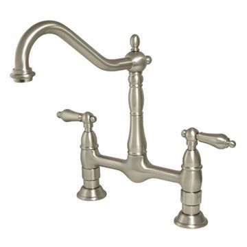 Restorers Heritage KS117XAL-P Bridge Kitchen Faucetimage