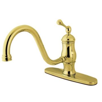 Restorers Heritage KS157XBLLS-P One Handle Kitchen Faucetimage