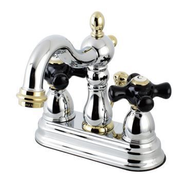 Restorers Heritage Onyx KB160XPKX-P 4 Inch Centerset Faucetimage