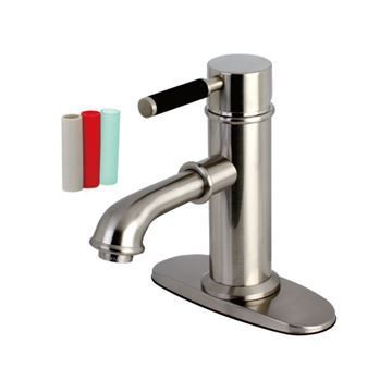Restorers Kaiser KS741XDKL-P Single Hole Bathroom Faucetimage
