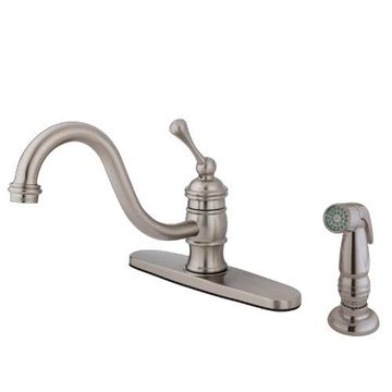Restorers KB357XBLSP-P One Handle Kitchen Faucetimage