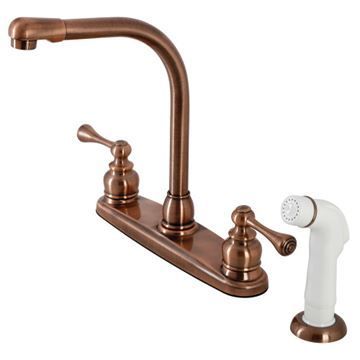 Restorers KB71XBL-P Centerset Kitchen Faucetimage