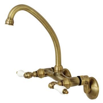 Restorers Kingston KS514X-P Wall Mount Kitchen Faucetimage
