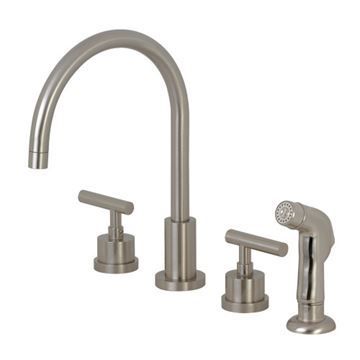 Restorers Manhattan KS872XCML-P Widespread Kitchen Faucetimage