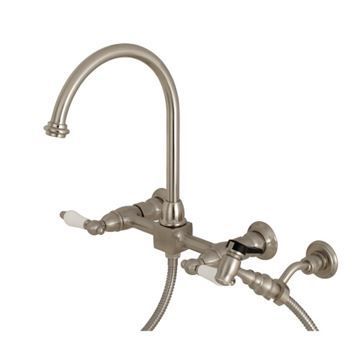 Restorers Restoration KS129XPLBS-P Wall Mount Kitchen Faucetimage