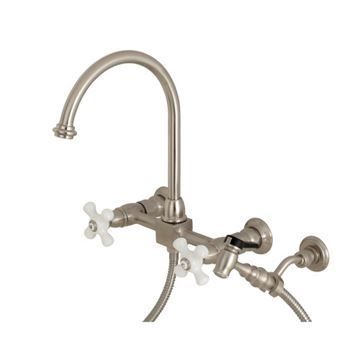 Restorers Restoration KS129XPXBS-P Wall Mount Kitchen Faucetimage