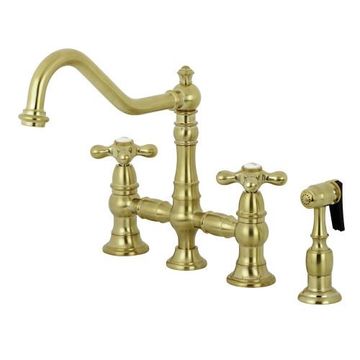 Restorers Restoration KS327XAXBS-P Bridge Kitchen Faucetimage