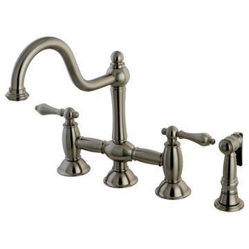 Restorers Restoration KS379XALBS-P Bridge Kitchen Faucetimage