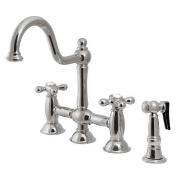 Restorers Restoration KS379XAXBS-P Bridge Kitchen Faucetimage