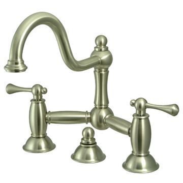 Restorers Restoration KS391XBL-P Bridge Bathroom Faucetimage