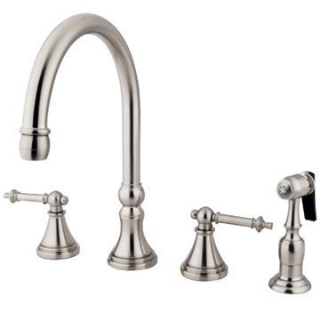 Restorers Templeton KS279XTLBS-P Widespread Kitchen Faucetimage