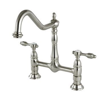 Restorers Tudor KS117XTAL-P Bridge Kitchen Faucetimage