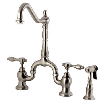 Restorers Tudor KS775XTALBS-P Bridge Kitchen Faucetimage
