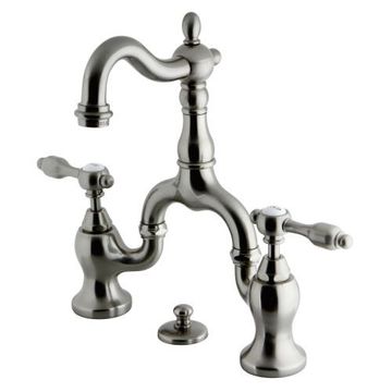 Restorers Tudor KS797XTAL-P Bridge Bathroom Faucetimage