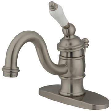 Restorers Victorian KB340XPL-P Single Hole Bathroom Faucetimage