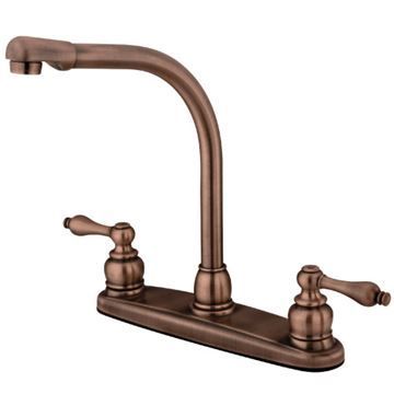 Restorers Victorian KB71XALLS-P Centerset Kitchen Faucetimage