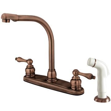 Restorers Victorian KB71XAL-P Centerset Kitchen Faucetimage