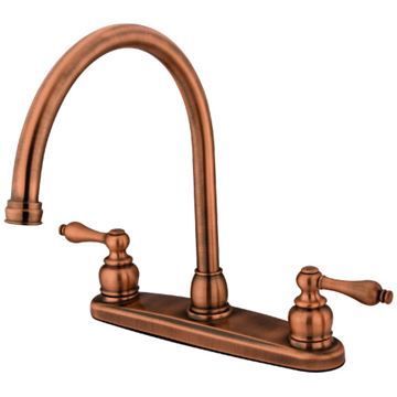 Restorers Victorian KB72XALLS-P Centerset Kitchen Faucetimage