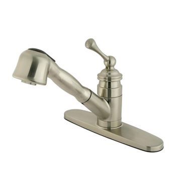 Restorers Vintage KB389XBL-P Pull Out Kitchen Faucetimage