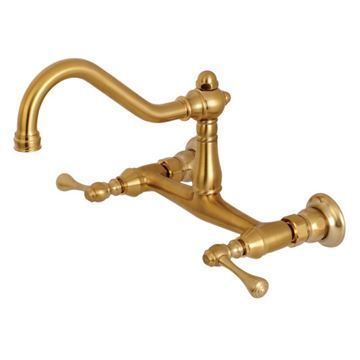 Restorers Vintage KS324XBL-P Wall Mount Bathroom Faucetimage