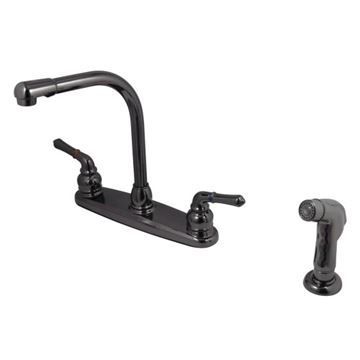 Restorers Water Onyx NB750SP Centerset Kitchen Faucetimage