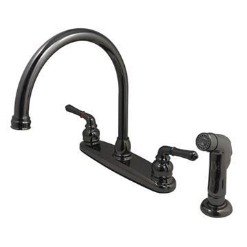 Restorers Water Onyx NB790SP Centerset Kitchen Faucetimage