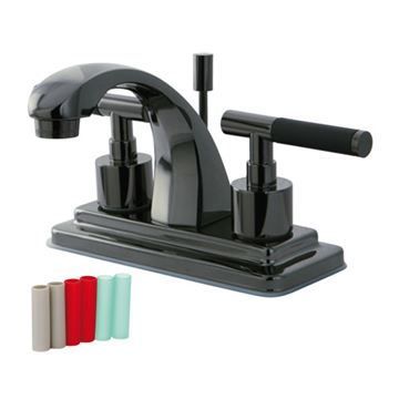 Restorers Water Onyx NS4640DKL 4 Inch Centerset Faucetimage